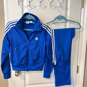 ADIDAS BLUE Primegreen TRACKSUIT